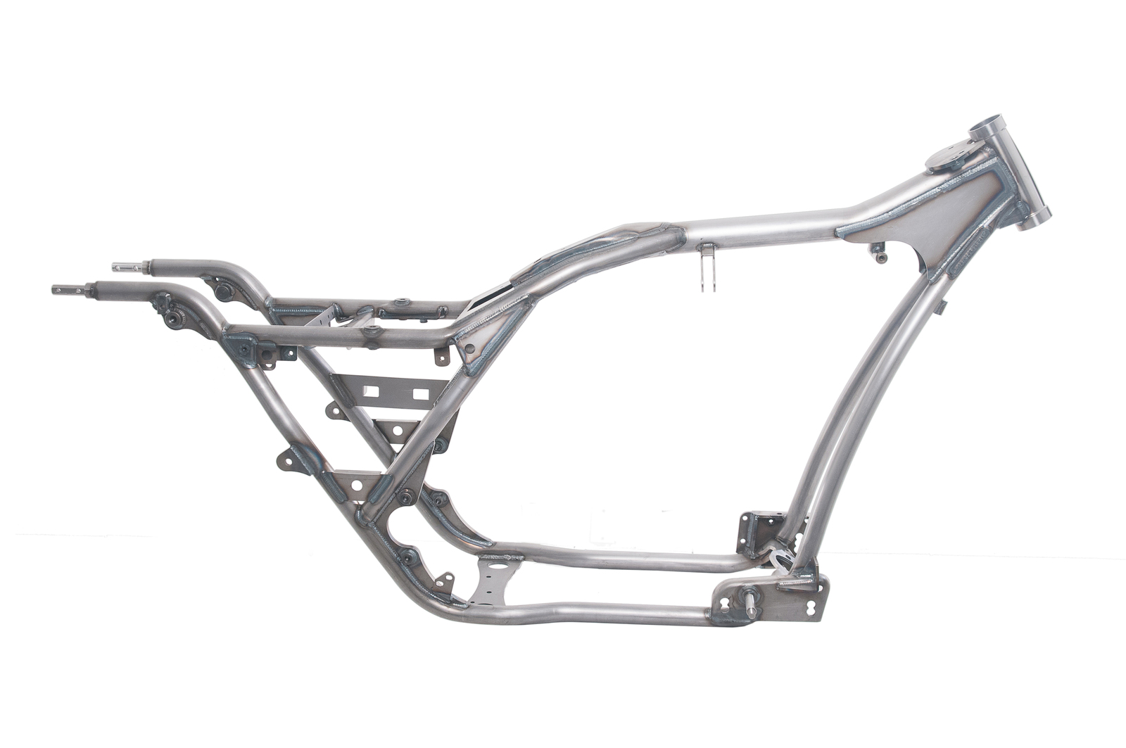 Touring Frame for Harley Stock Style Tire / 1-1/4' Tube / 26º Rake 0 ...