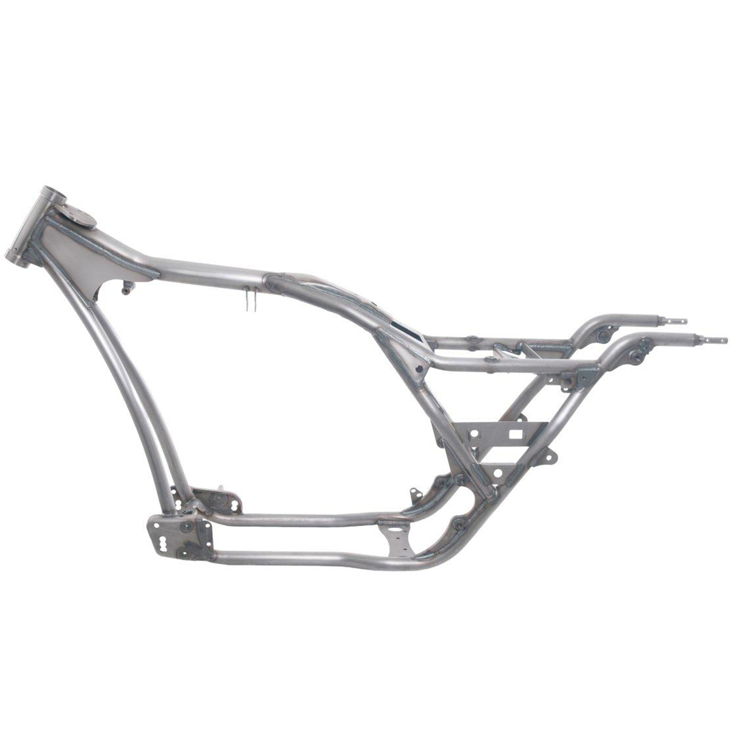 Touring Frame for Harley Stock Style Tire / 1-1/4' Tube / 30º Rake 1 1/ ...