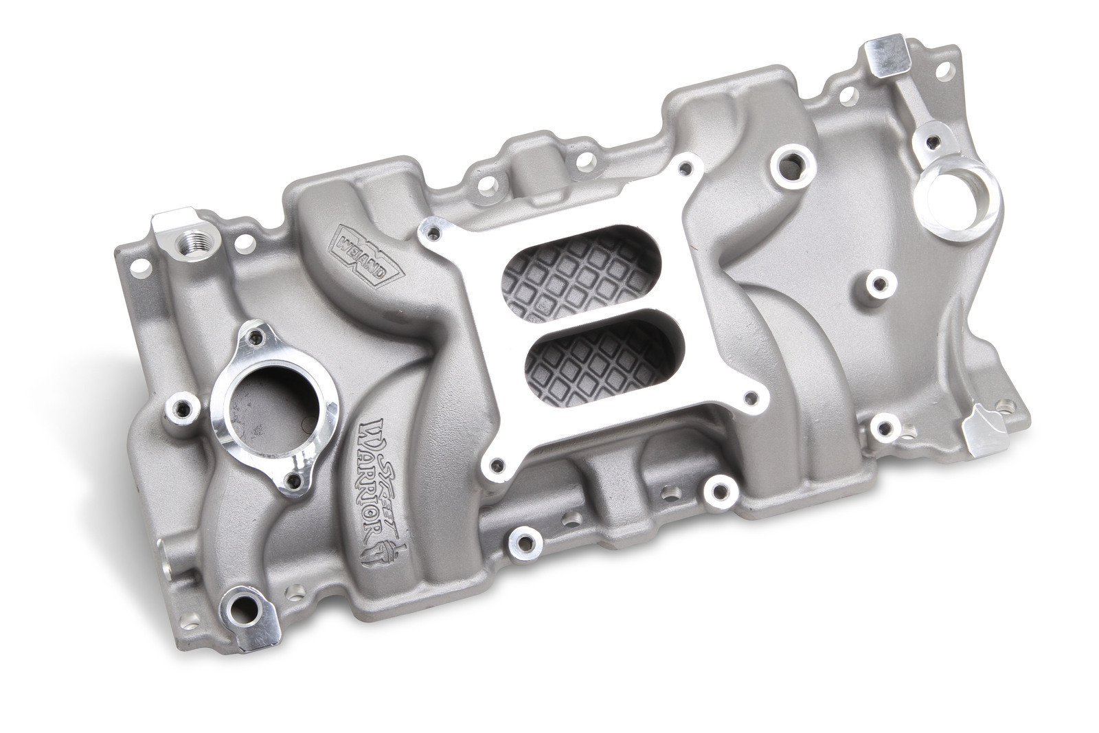 Intake Manifold, Street Warrior, Dual Plane, Aluminum, Square Bore ...