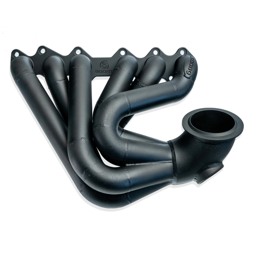 6Boost Exhaust Manifold, Toyota 2JZ GTE, Forward Position Pro Mod V-band(Garrett G40/42/45)/50 "FPPM"Single 50mm Wastegate Port