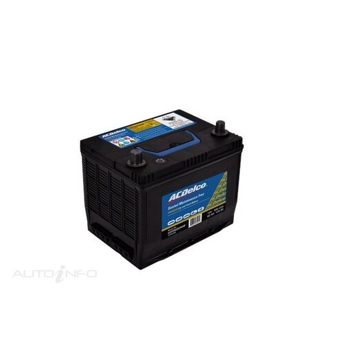 AC Delco Battery, 680 CCA, 62 Ah, 105 RC (Min), SAE Terminal, LHP, Each