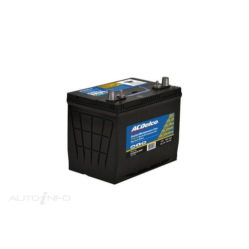 AC Delco Battery, 580 CCA, 82 Ah, 140 RC (Min), SAE/STUD Terminal, RHP, Each