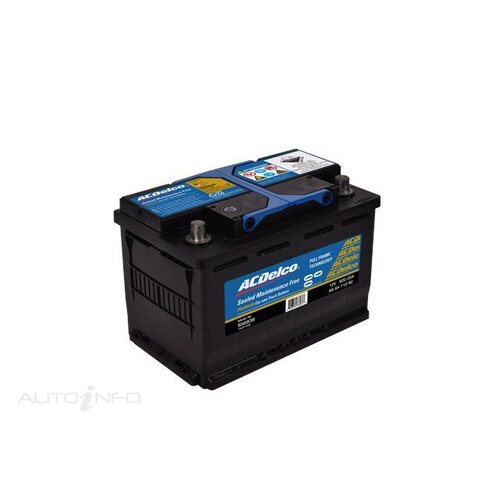 AC Delco Battery, 600 CCA, 68 Ah, 110 RC (Min), SAE Terminal, RHP, Each