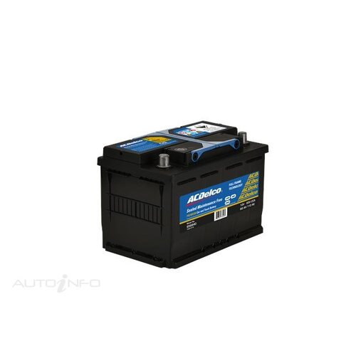 AC Delco Battery, 600 CCA, 68 Ah, 110 RC (Min), SAE Terminal, LHP, Each