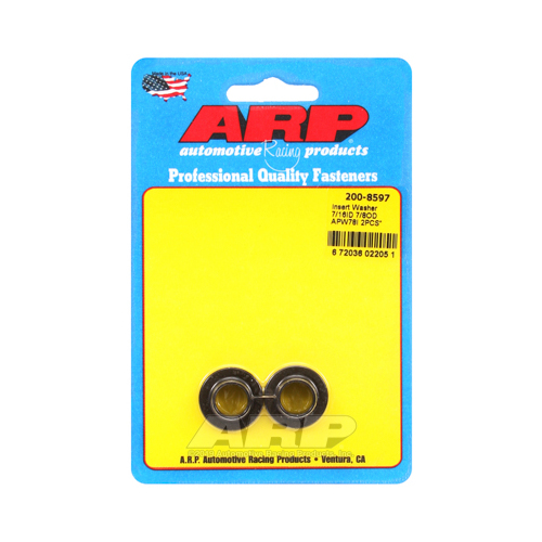 ARP Washers, Chromoly, Black Oxide, .437 in. I.D., .875 in. O.D., Pair