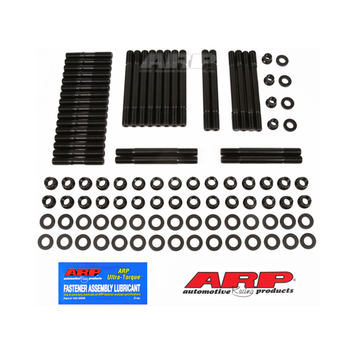 ARP Cylinder Head Stud, Pro-Series, 12-point Nuts U/C Studs, For Chevrolet SB, Bowtie, Aluminium Block, Weld-Tech, -12 & 12x, Kit