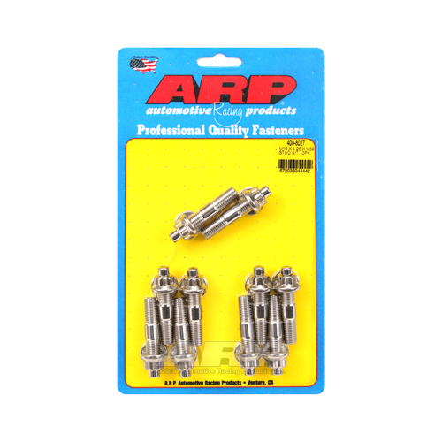 ARP Broached Studs, 10mm X 1.25 X 55mm, 10pcs