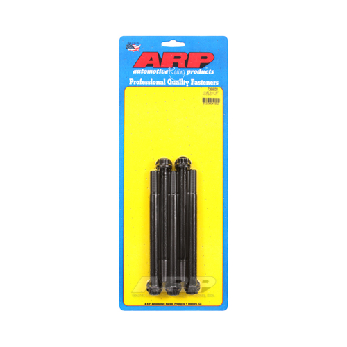 ARP Bolts, 8740 Chromoly, Black Oxide, 12-Point Head, 1/2-20 in. Thread, 6.00 in. UHL, Set of 5