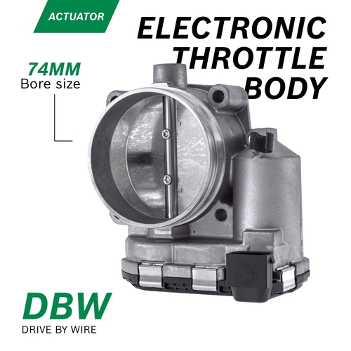 Bosch Electronic Throttle Body, Drive-By-Wire (DBW), 74mm Bore, Universal, Each