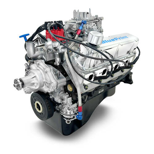 BluePrint Engines Crate Engine, For Ford Small-Block, 302ci, 361 HP, Deluxe Dressed, Carbureted, Each