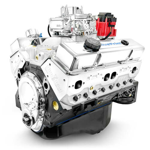 BluePrint Engines Crate Engine, For GM Chevrolet Small-Block, 350ci, 341 HP, Base Dressed, Carbureted, Each