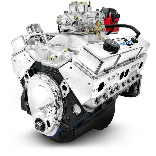 BluePrint Engines Crate Engine, For GM Chevrolet Small-Block, 396ci, 491 HP, Base Dressed, Carbureted, Each