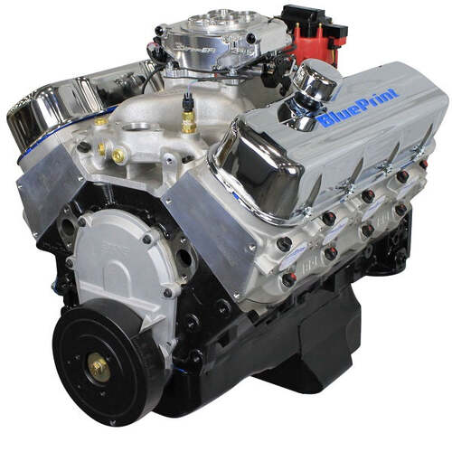 BluePrint Engines Crate Engine, For GM Chevrolet Big-Block, 454ci, 460 HP, Base Dressed, Fuel Injected, Each