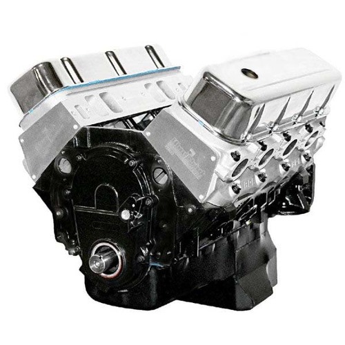 BluePrint Engines Crate Engine, For GM Chevrolet Big-Block, 496ci, 600 HP, Long Block, Each