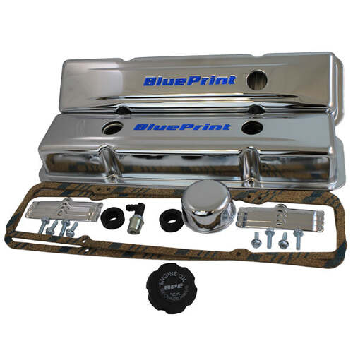 BluePrint Engines Valve Cover Kit, For GM Chev Small Block, Kit