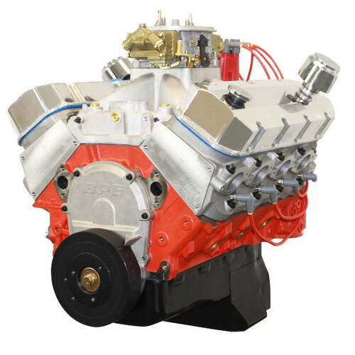 BluePrint Engines Crate Engine, For GM Chevrolet Big-Block, 598ci, ProSeries, 741 HP, Base Dressed, Carbureted, Each