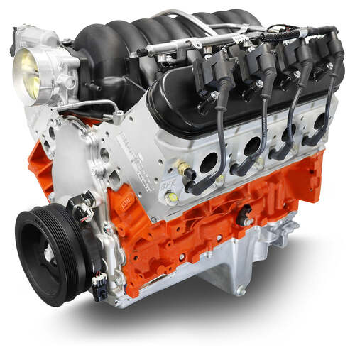 BluePrint Engines Crate Engine, For GM LS, 427ci, ProSeries, 625 HP, Base Dressed, Fuel Injected, Each