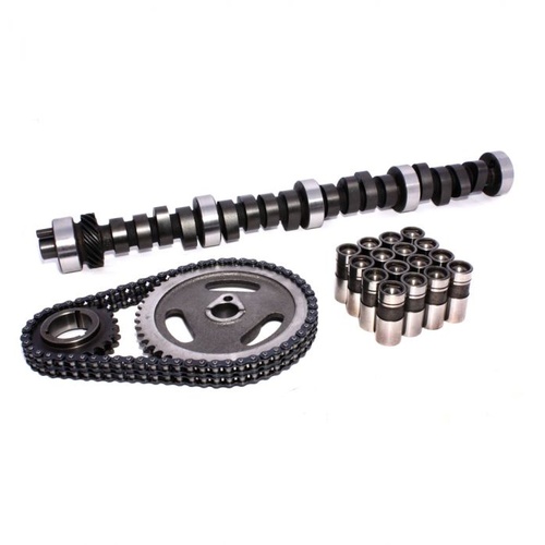 COMP Cams Cam/Lifters/Timing, Xtreme Energy, Hydraulic Flat, Advertised Duration 256/268, Lift .487/.493, 351C, 351M-400M, Kit