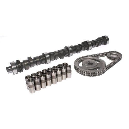 COMP Cams Cam/Lifters/Timing, Xtreme 4x4, Hydraulic Flat, Advertised Duration 256/262, Lift .514/.514, For Ford 429,460, Kit