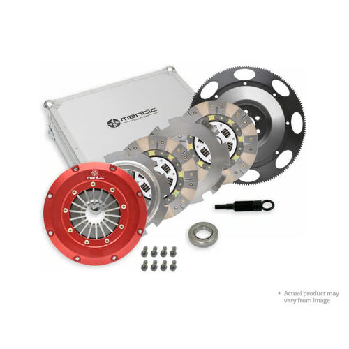 Mantic Clutch System, High Performance Multi-Plate, 225 mm x 26T x 29.0 mm, For Chevrolet Corvette 6.2 Ltr, LT1, 339kw C7, 6 Speed, 1/14- 2014, Kit