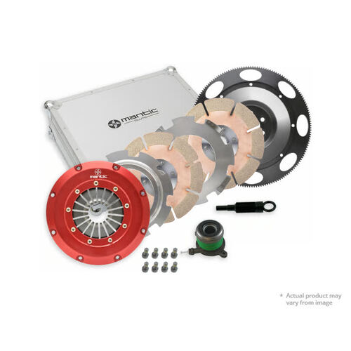 Mantic Clutch System, High Performance Multi-Plate, 225 mm x 26T x 29.0 mm, For Holden Commodore 6.0 Ltr MPFI, Gen 4 (LS2), 270KW VE, 6 Speed, 8/06-8/