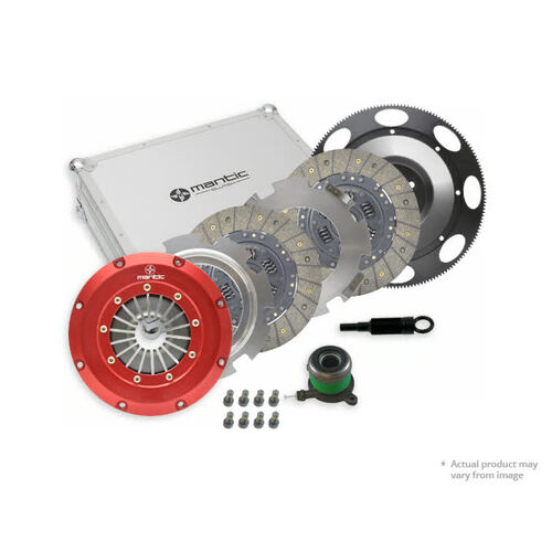 Mantic Clutch System, High Performance Multi-Plate, 225 mm x 26T x 29.0 mm, For Chevrolet Camaro 7.4 Ltr, LSX Eng Conversion 6 Speed, 1/98-12/02, Suit