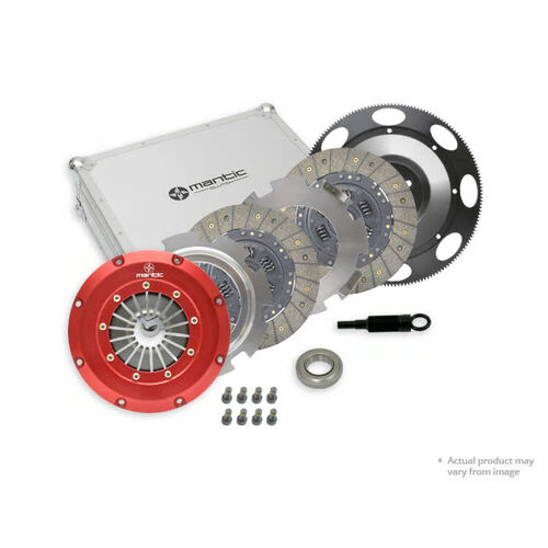 Mantic Clutch System, High Performance Multi-Plate, 225 mm x 24T x 25.5 mm, For Nissan 350Z 3.5 Ltr, VQ35DE, 206kw 350Z, 2/03-3/07 2003-2007, Kit