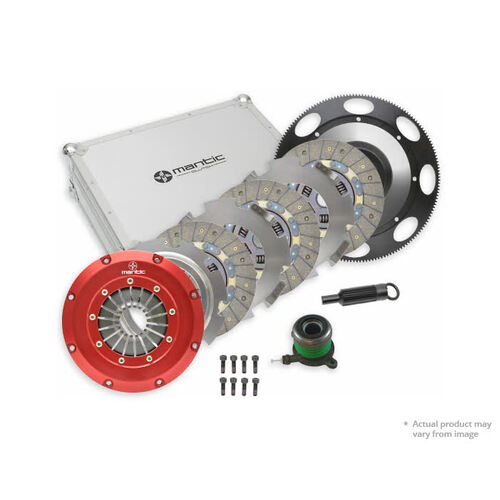 Mantic Clutch System, High Performance Multi-Plate, 225 mm x 26T x 29.0 mm, For Holden Commodore 6.0 Ltr MPFI, Gen 4 (LS2), 270KW VE, 6 Speed, 8/06-8/