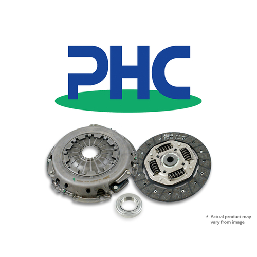 PHC Clutch Clutch Kit, PHC Heavy Duty, Upgrade, 225 mm x 22T x 24.5 mm, For Mazda 626 1987-1991, 2.2 Ltr Turbo GD1021, 10/87-12/91, Kit
