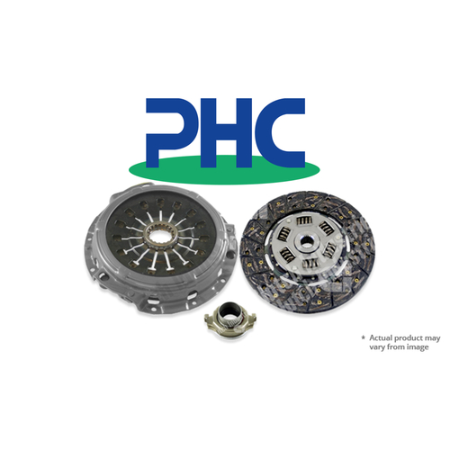 PHC Clutch Clutch Kit, PHC Standard, 275 mm x 24T x 25.5 mm, For Holden Jackaroo 1998-2004, 3.0 Ltr TDI, 4JX1, 118kw U8, 5 Speed, 2/98-9/04, Kit