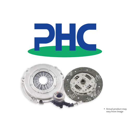 PHC Clutch Clutch Kit, PHC Standard, 240 mm x 26T x 22.6 mm, Peugeot 207 2010-2011, 1.6 Ltr CRD Turbo, DV6C, 82kw 6 Speed, 6/10-7/11, Kit