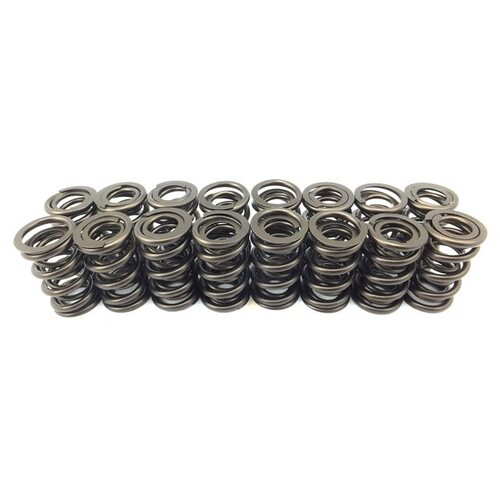 CROWCAMS Valve Spring, 1.55 OD, 2.46/1.11 in. Length, 555lb/in, RH, Set of 16