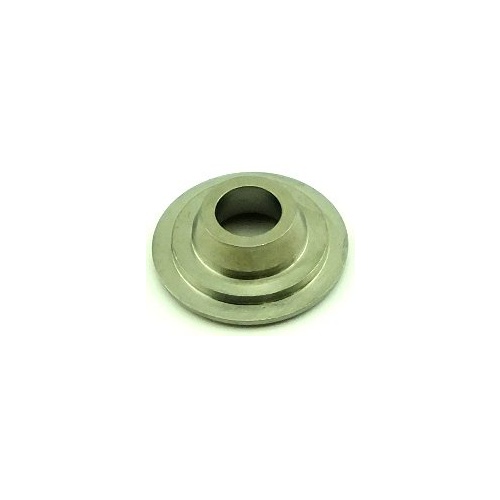 CROWCAMS Valve Spring Retainer, Titanium, 1.448/1.090/0.780 in. Diameter, .312 in.-.375 in. Stem, +.0.100 in. Height, 10 degree Locks, Set of 16