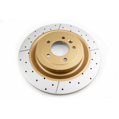 DBA Rear Street Series XGold Brake Rotor, 365mm, For Land Rover/Range Rover LG Series L405 13 & Range Rover Sport LW Series L494 13, Kit