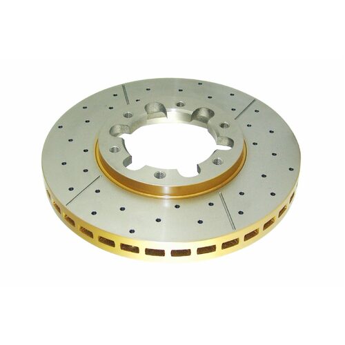 DBA Front Street Series XGold Brake Rotor, 306mm, For Nissan Patrol GU Y61 97 Reverse Mount, Kit