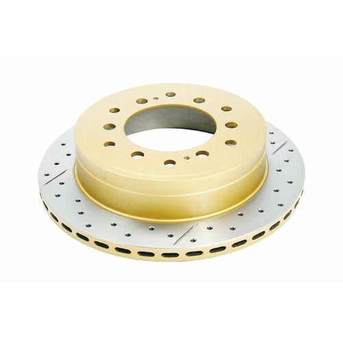 DBA Rear Street Series XGold Brake Rotor, 312mm, For Toyota 90 Landcruiser 96, Kit