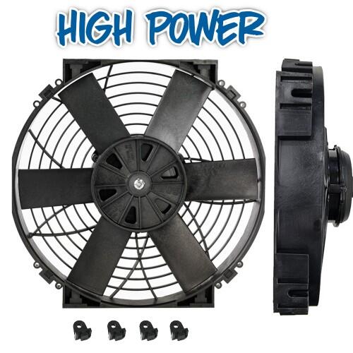 Davies Craig Electric Fan, High Power Thermatic® (12V), Each, 12 in. Dia., 1250 CFM, 22A (12V), Each