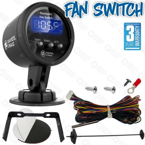 Davies Craig Digital Gauge Thermatic Fan Switch Kit