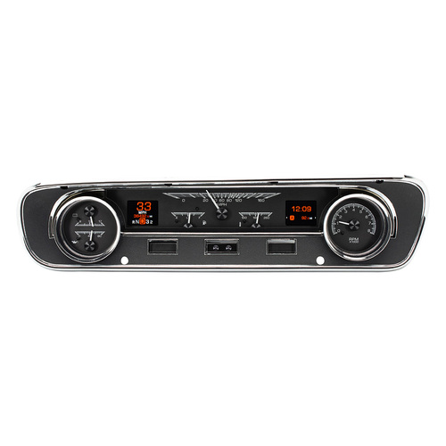 Dakota Digital Gauge, MDX System, 1964-65 Ford Falcon/Ranchero, Black Face, Custom