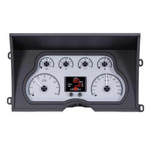 Dakota Digital Gauge, MDX System, 1988-94 Chevy/GMC Pickup, Silver Face, Custom