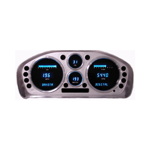 Dakota Digital Gauge Panel, Series III, Custom Mounted Instruments, Six Gauges, Original Bezels, Each