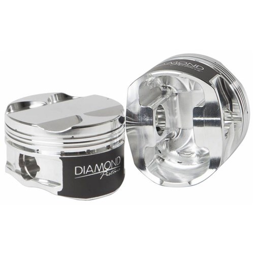 Diamond Piston, Toyota 2JZGTE, 87mm Bore, 1.338 Compressed Height, -10.4cc,  Street Strip Series, Set of