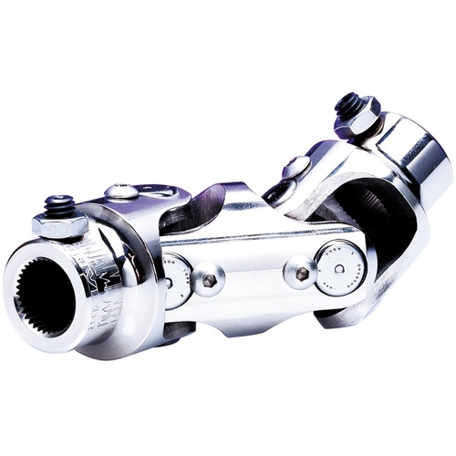 Flaming River U-Joint, Double Steering, 3/4 in. 36 Spline x 3/4 in. DD Polished, Each