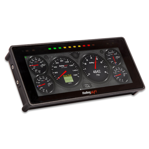 Holley EFI Electronic Dash, 6.86 in. Pro Dash, Touch Screen, Rectangular, Stand Alone, Each