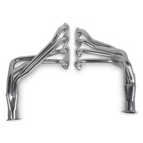 Hooker Headers, 3.00 in. Collector Dia., Long Tube, 1-5/8 in. Tube Dia., BB For Chevrolet, Ceramic Coated, Set