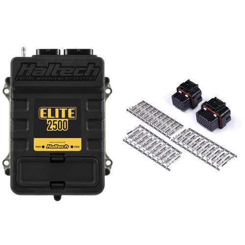 Haltech ECU + Universal Wiring Kits, Elite 2500, Elite 2500 ECU + Plug and Pin Set, Kit