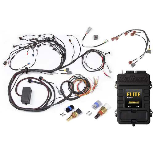 Haltech Elite 2500 ECU + Terminated Engine Harness for Nissan RB Twin Cam With Series 1 (early) ignition type sub harness, Kit