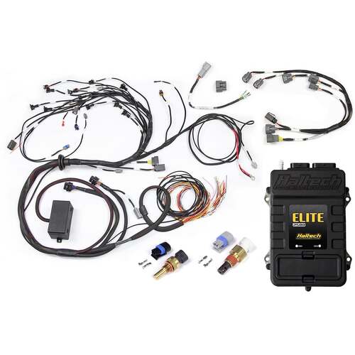 Haltech Elite 2500 ECU + Terminated Harness Kit for Nissan RB Twin Cam With Series 2 (late) ignition type sub harness, Kit