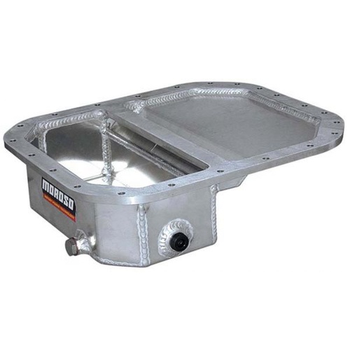 Moroso Oil Pan, Aluminium, Natural, 6.25 qt., For Mazda, RX-3/4 Models, Several Rotary Engine Conversions, 13B, 1.3L, Each