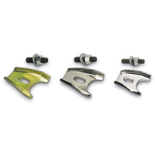 Moroso Distributor Hold-Down Clamp, Steel, Chrome, Stud Mount, For Ford, Each